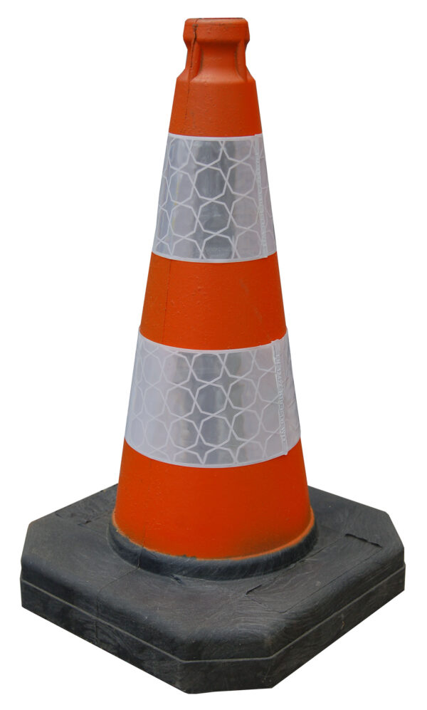 Pachołek drogowy ODBLASKOWY, 50 cm