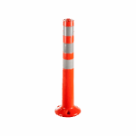 Słupek elastyczny T-flex 100 cm (pomarańczowy/czarny)