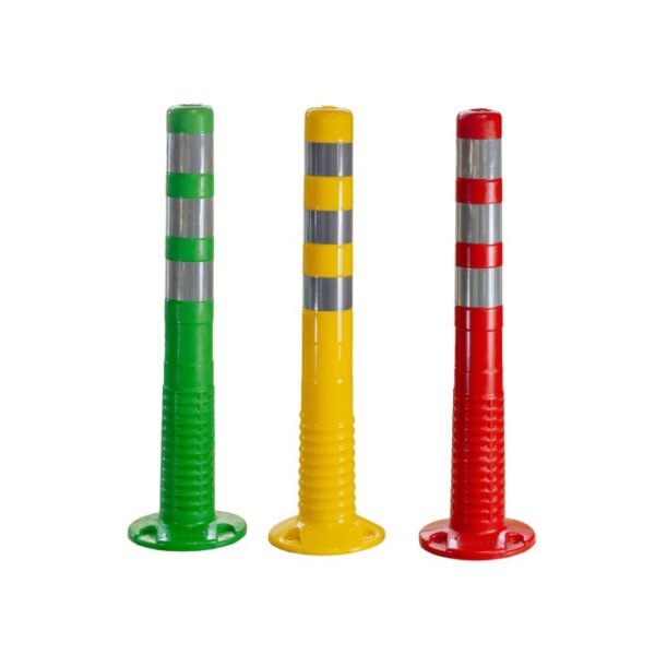 Słupek elastyczny T-flex 75 cm (pomarańczowy/czarny/żółty/zielony/niebieski)