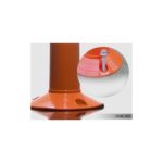 Słupek elastyczny T-flex 75 cm (pomarańczowy/czarny/żółty/zielony/niebieski)